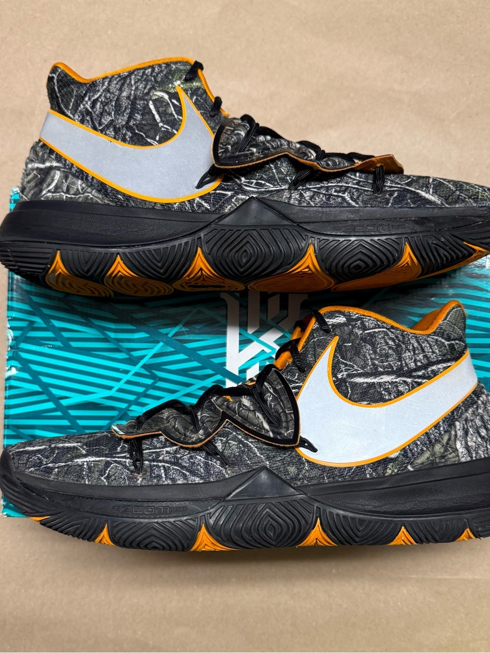 Nike Kyrie 5 Taco PE Men’s size 14 Basketball Shoes Rare!